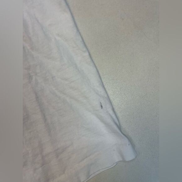 VINTAGE Harlem New York NYC Graphic T-shirt Men XL White 90s Single Stitch - Picture 8 of 11